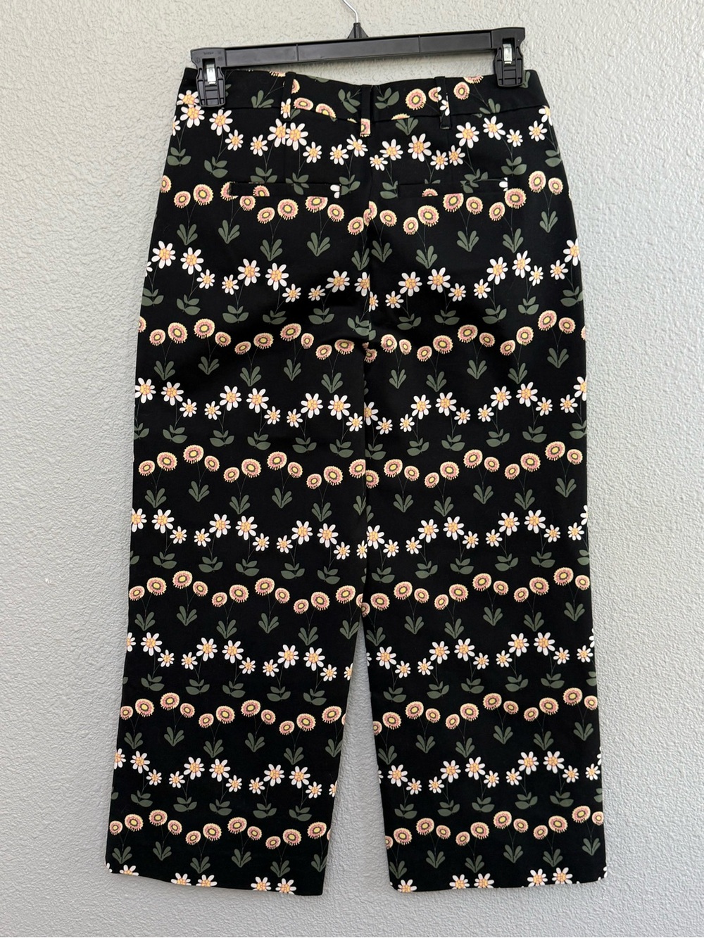 Boden High Waisted Richmond Pants Size 8R Delicate Daisy - Picture 6 of 8